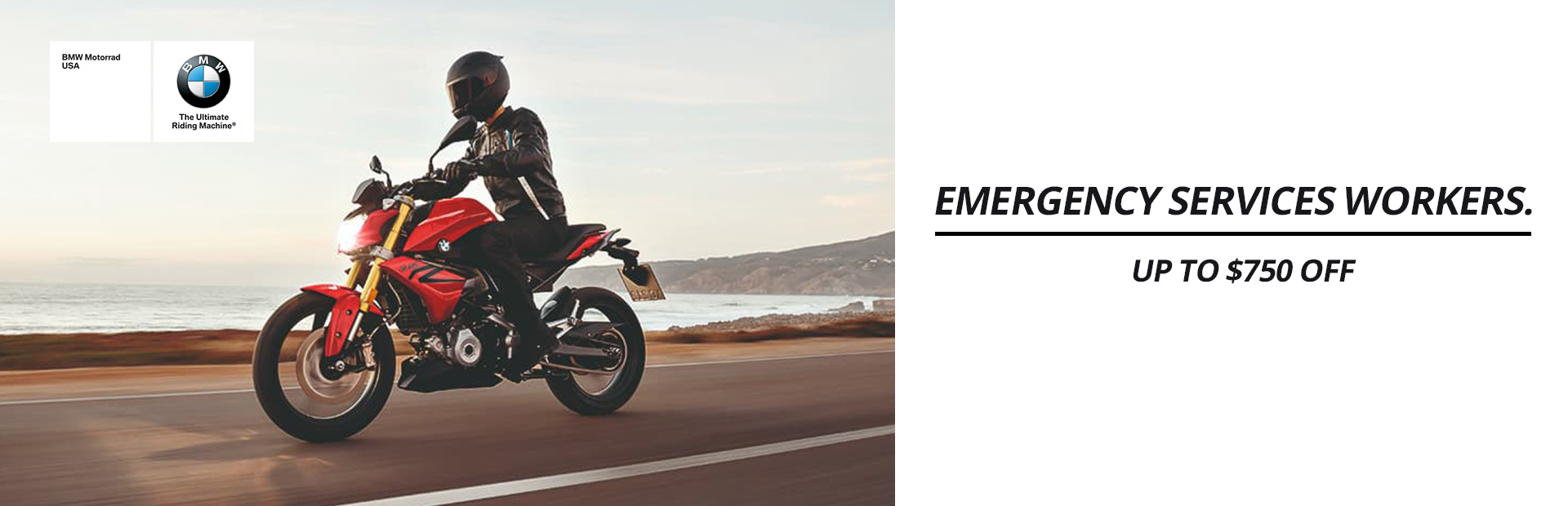 BMW: Emergency Services Workers Up To $750 Off